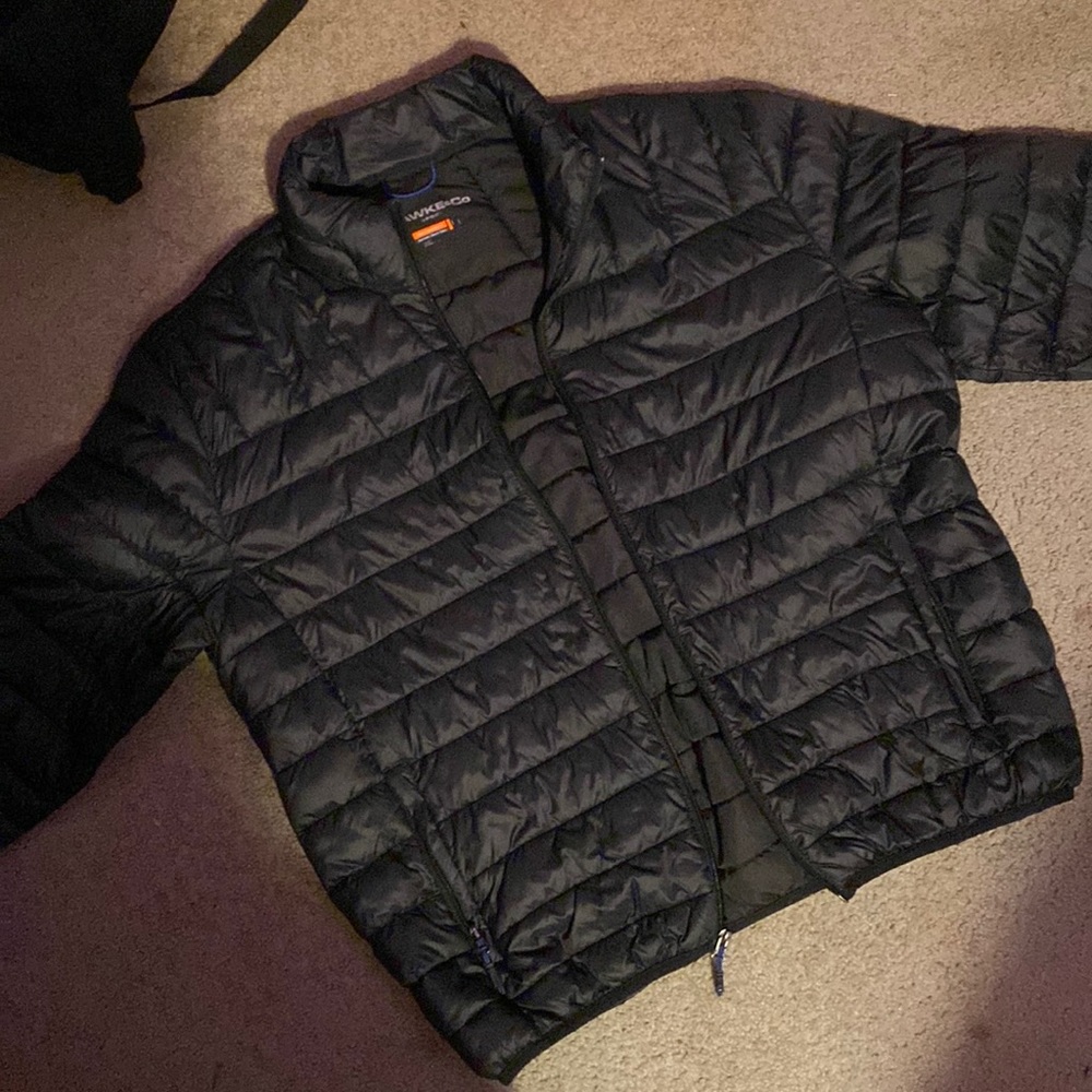 XL Black Hawke & Co Puffer Jacket